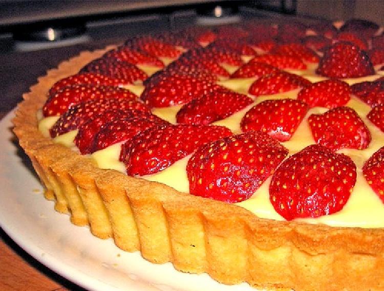 tarta de frutillas