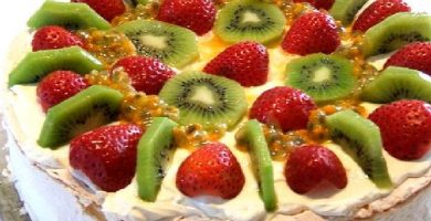 Cheesecake de kiwi