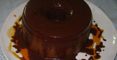 flan de cognac