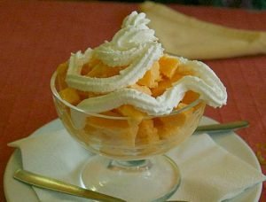Copa de melón light, diabéticos y celíacos