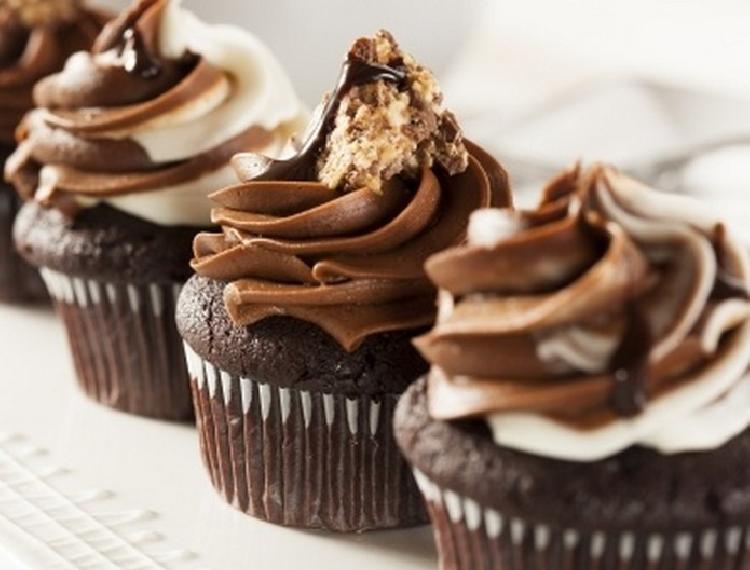 Muffins de chocolate