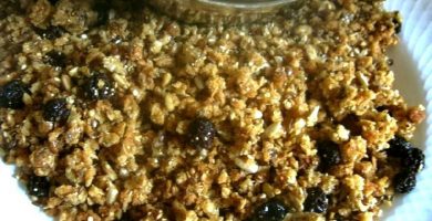 granola con semillas