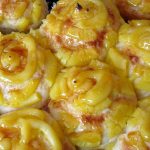 Pan de leche con crema pastelera