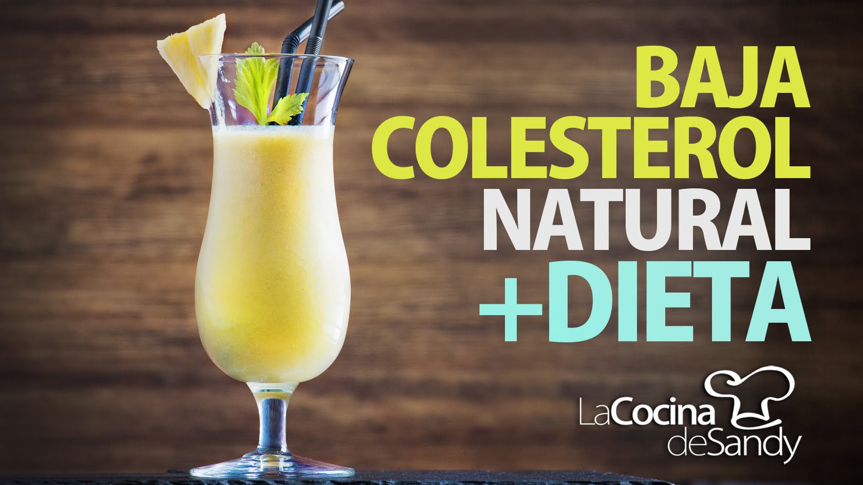 Batido de apio limon piña o anana para bajar colesterol y dietas