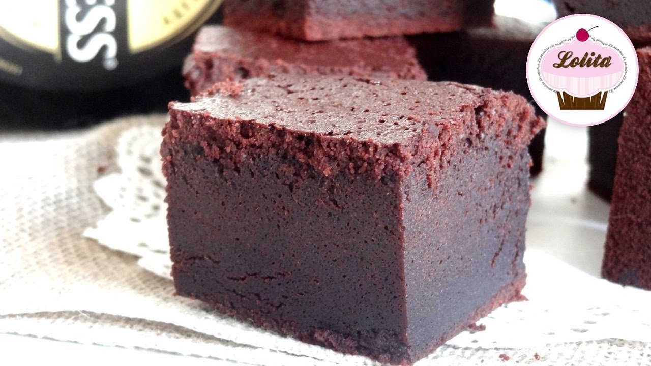 Brownies de chocolate con cerveza Guinness