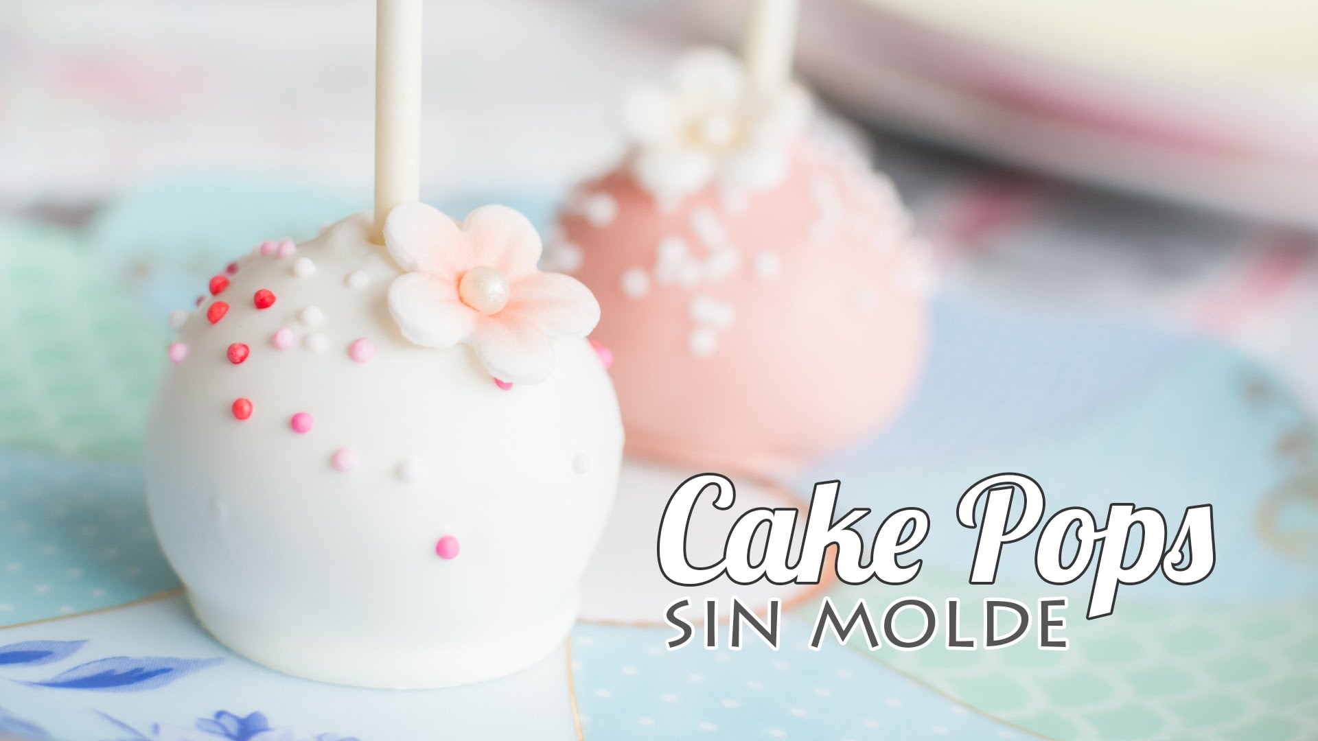 Cake Pops sin molde