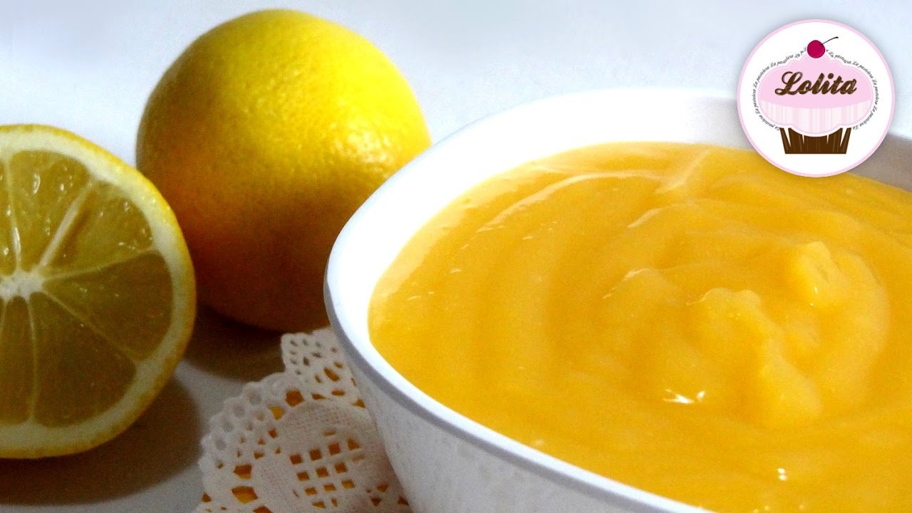Crema de limón casera o lemon curd