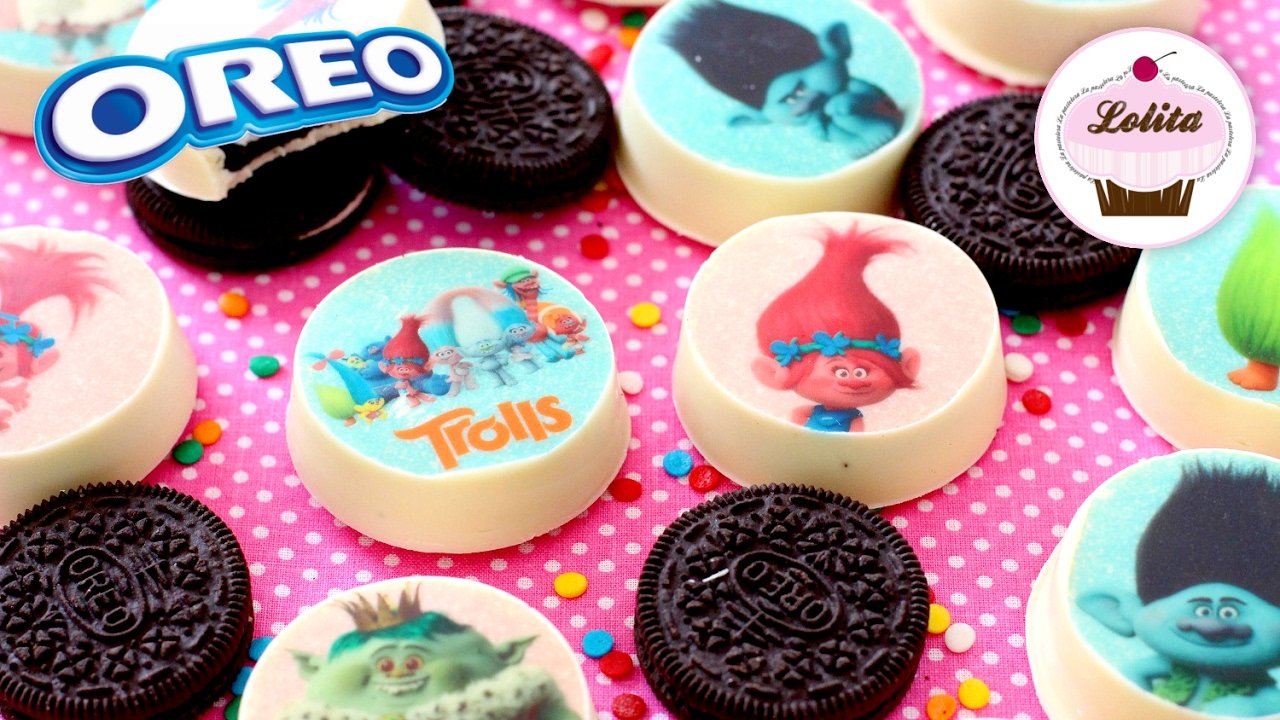 Oreo bañadas en chocolate blanco