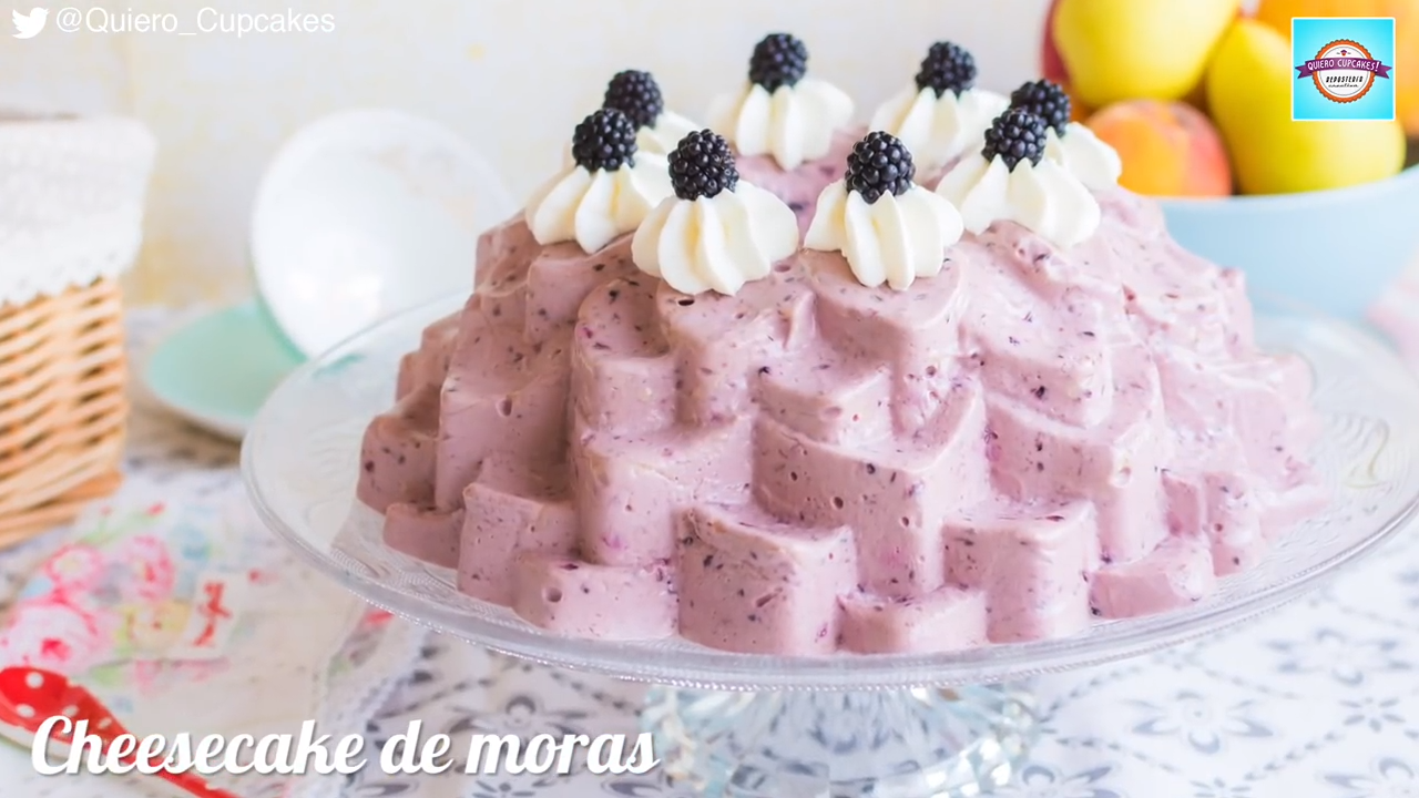 Cheesecake de moras
