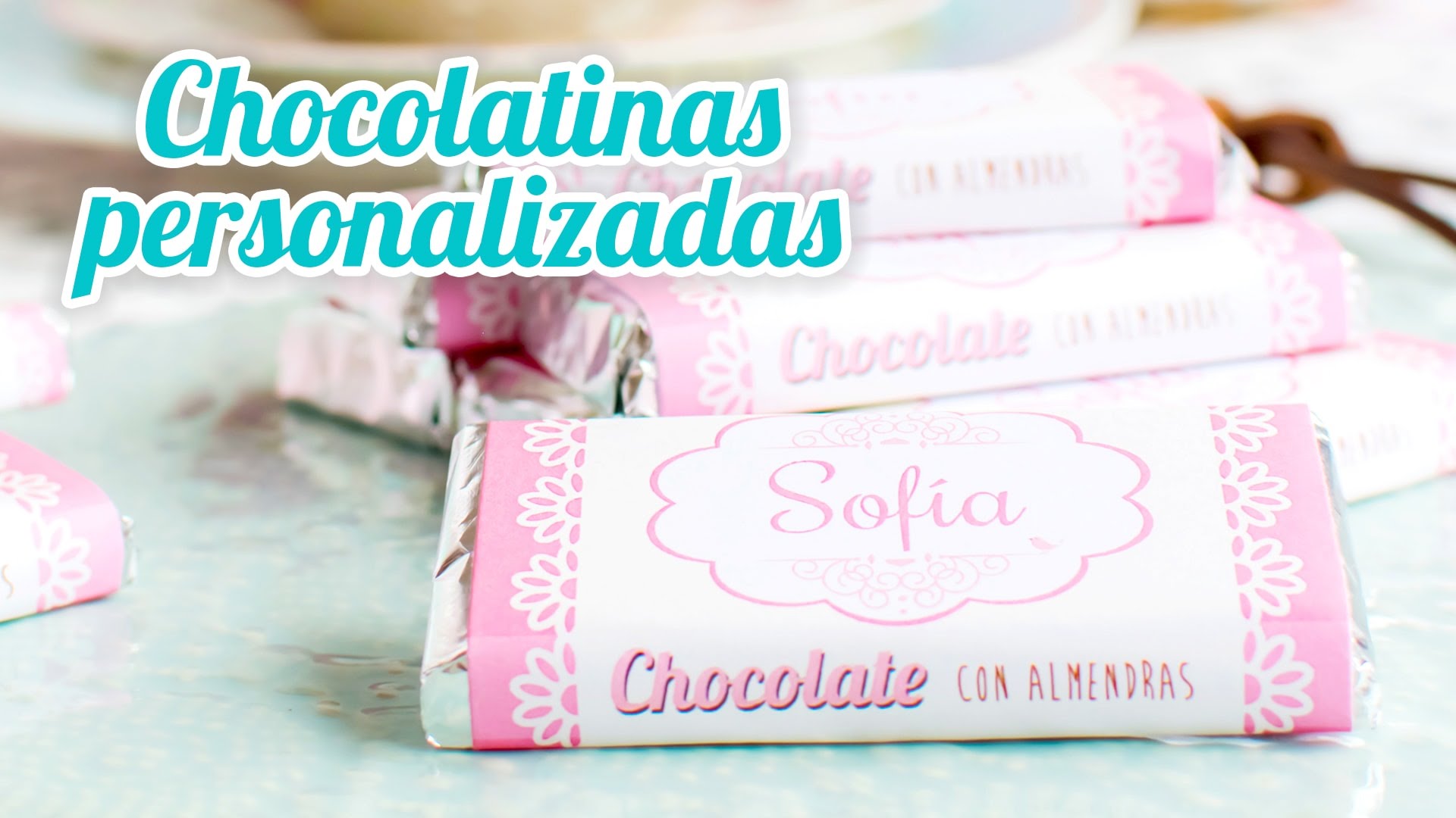 Chocolatinas personalizadas