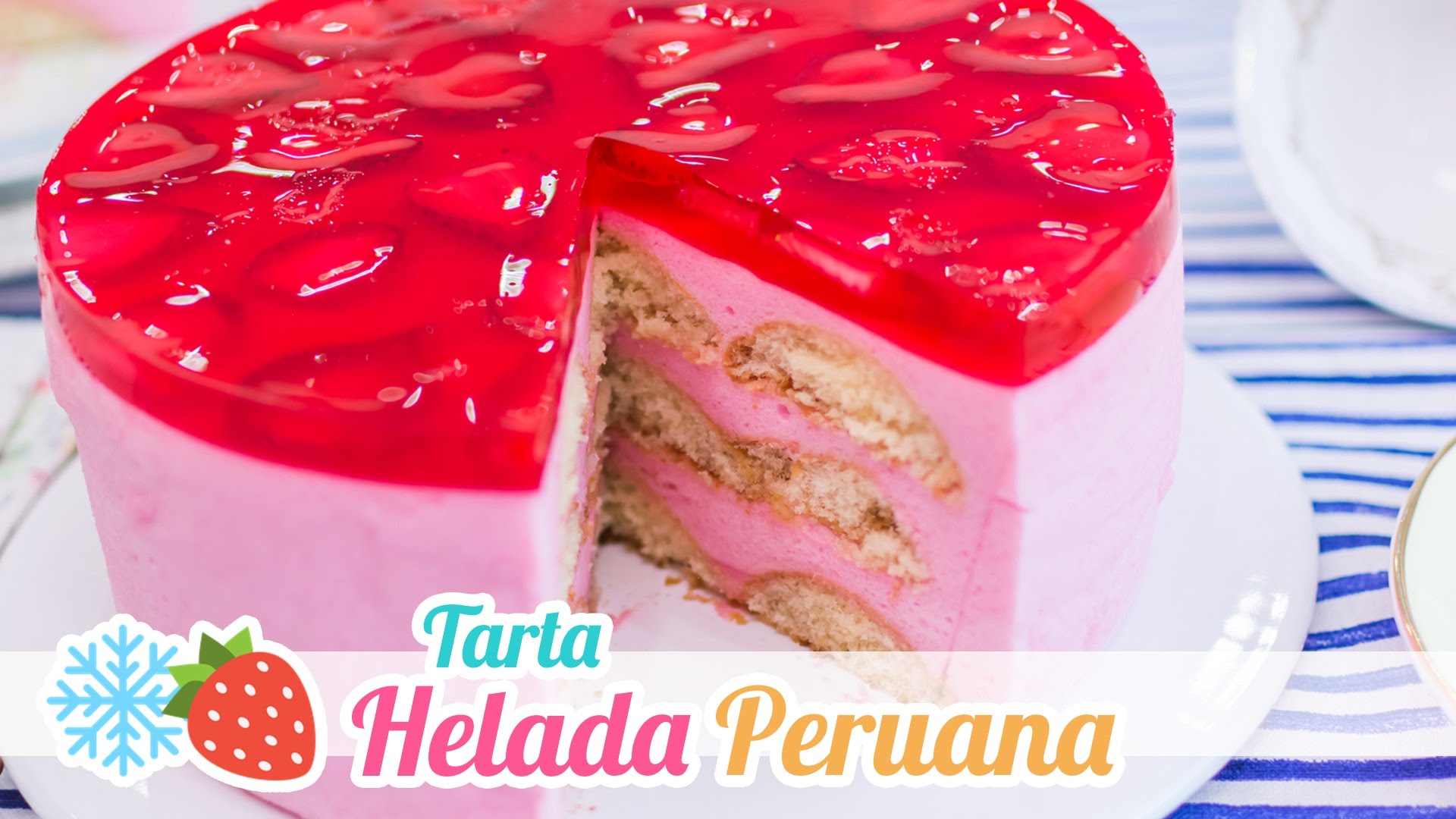 Tarta helada peruana