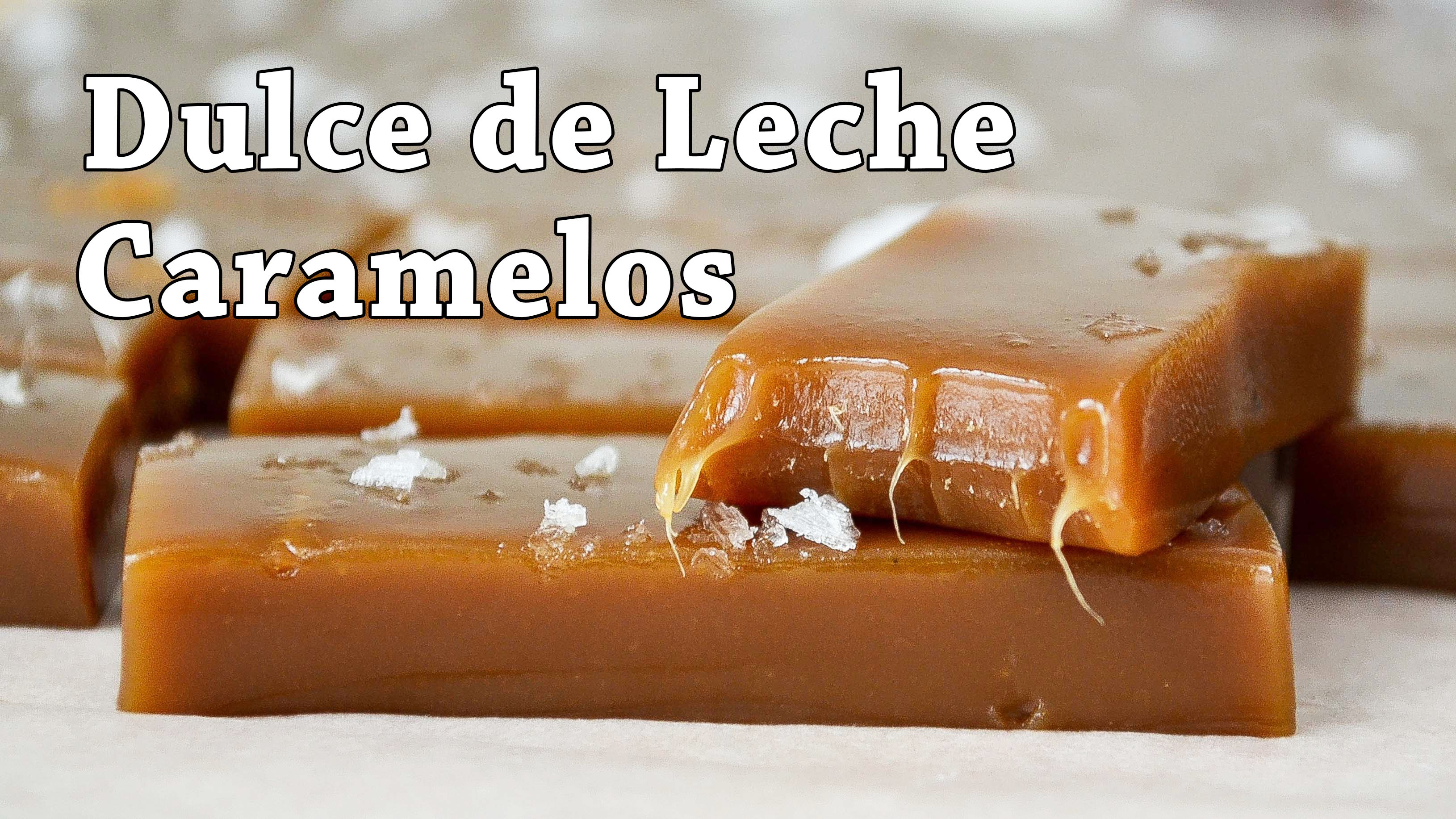 Caramelos de dulce de leche