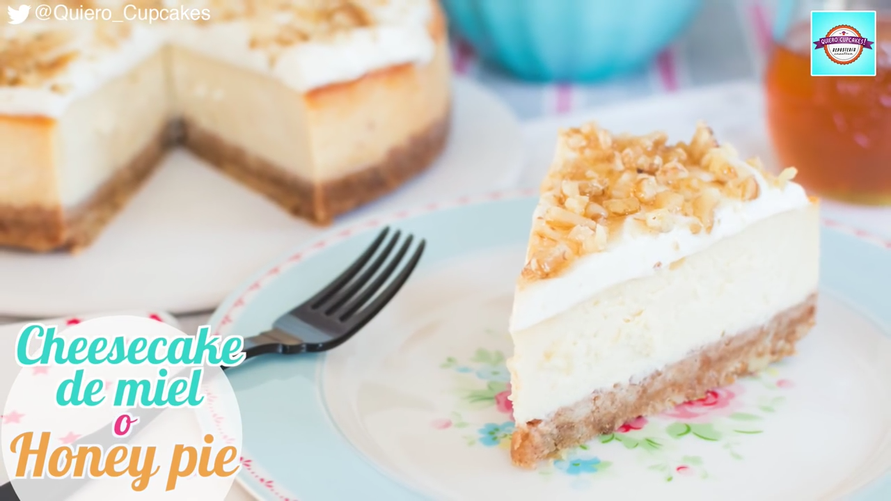 Cheesecake de miel o Honey pie