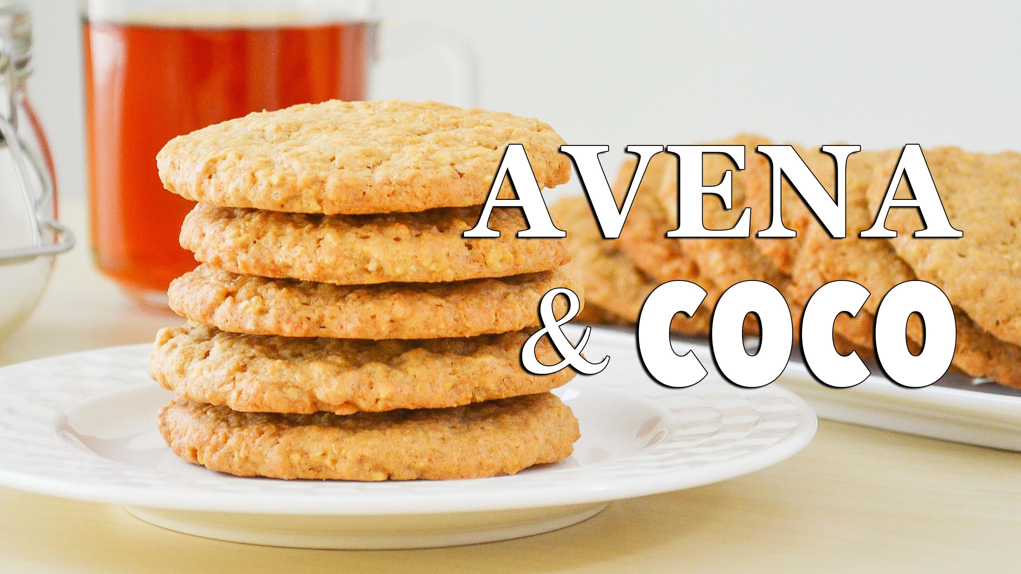 Galletas fáciles de Avena y Coco