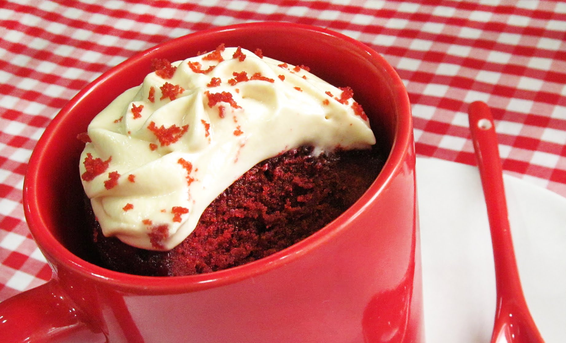 Mug Cake Red Velvet