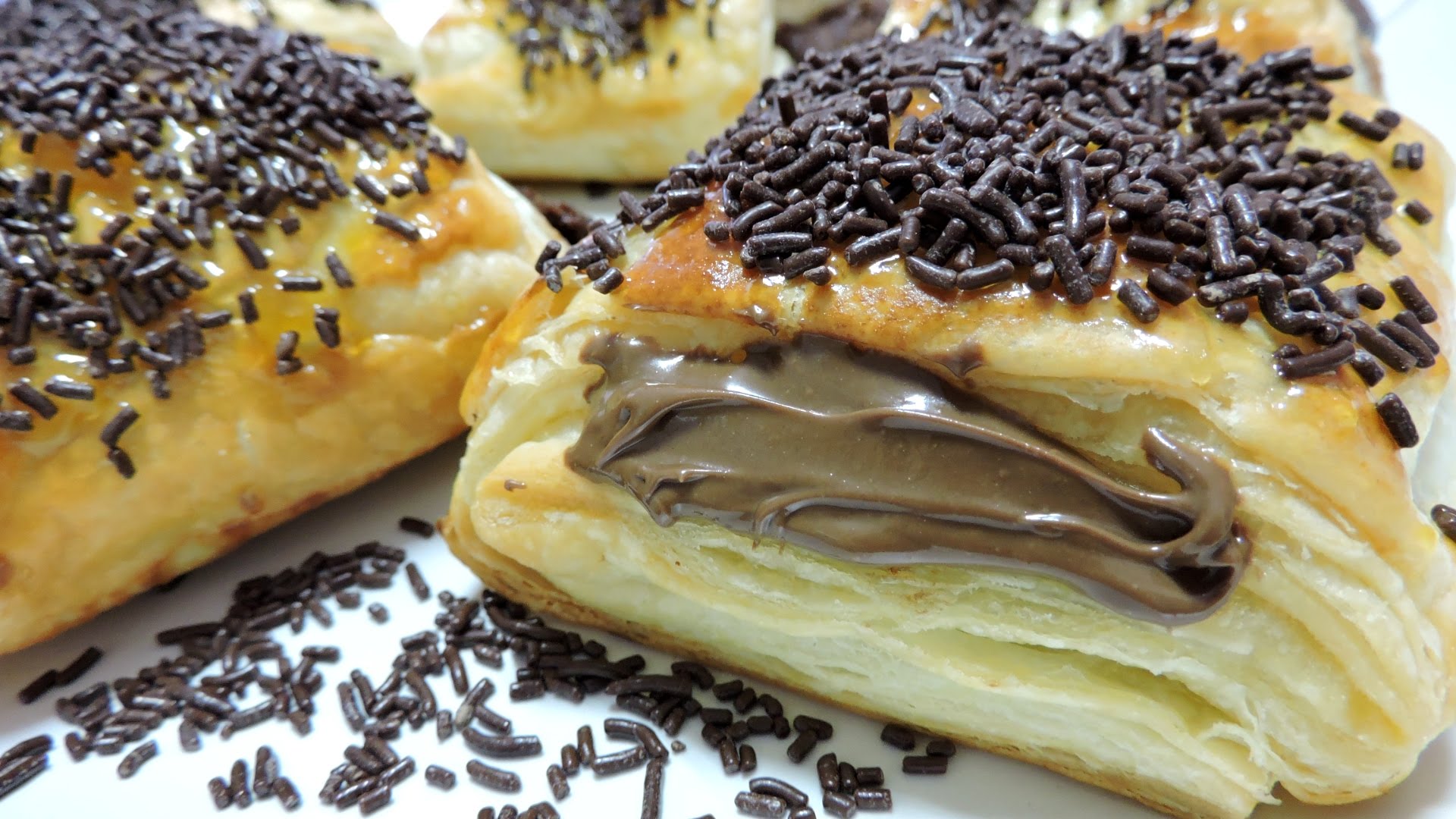 Napolitanas de Chocolate