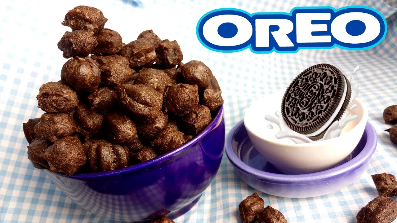 Palomitas y dip de Oreo