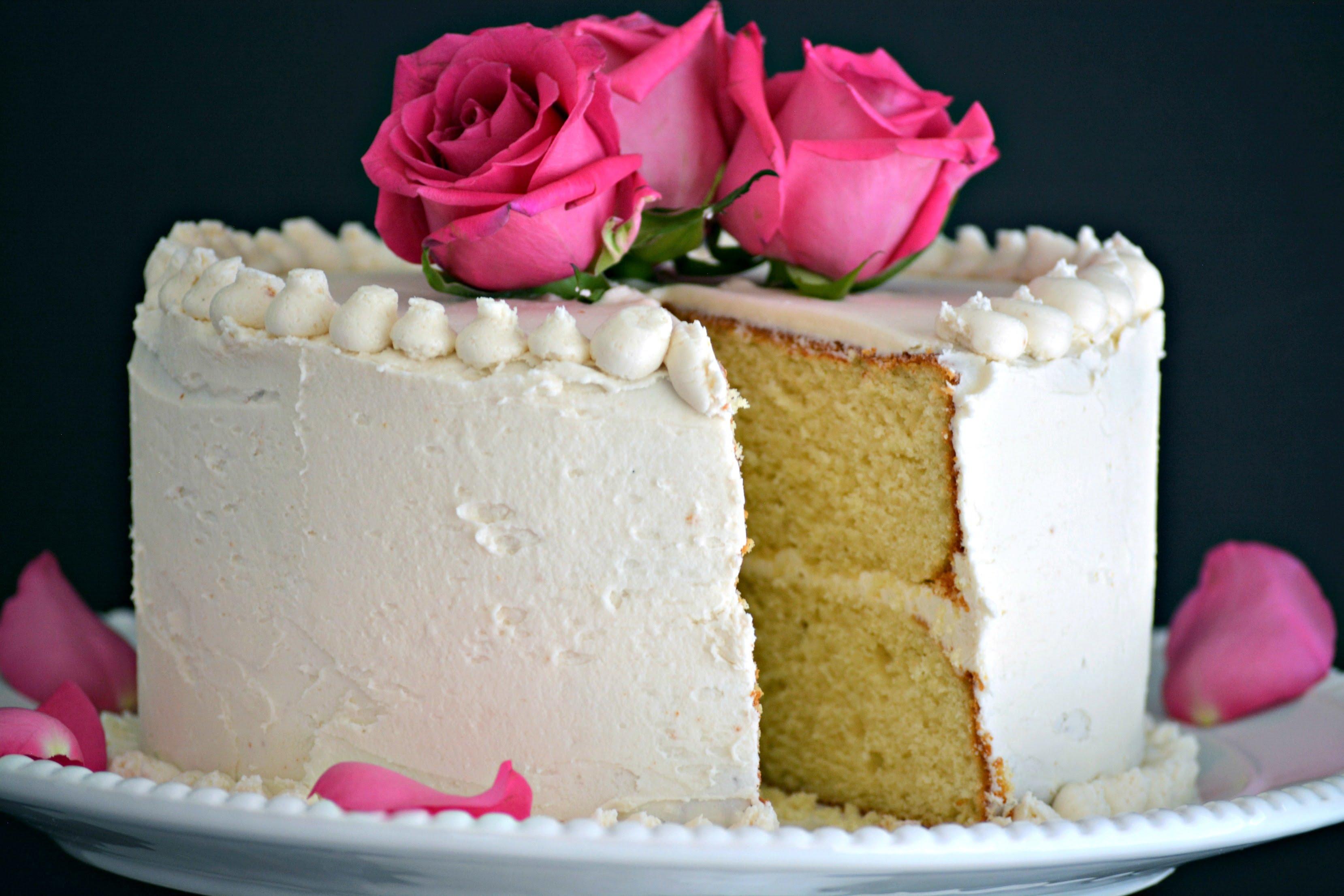 Pastel de Vainilla
