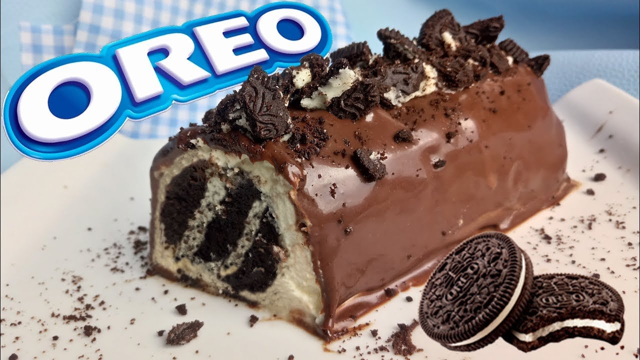 Tronco de galletas Oreo