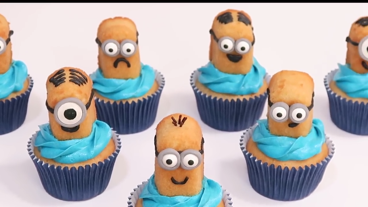 Cupcakes de Los Minions