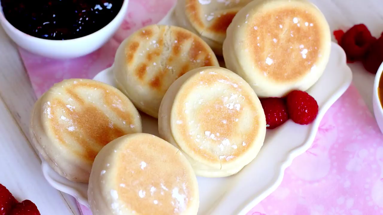 Receta de muffins ingleses