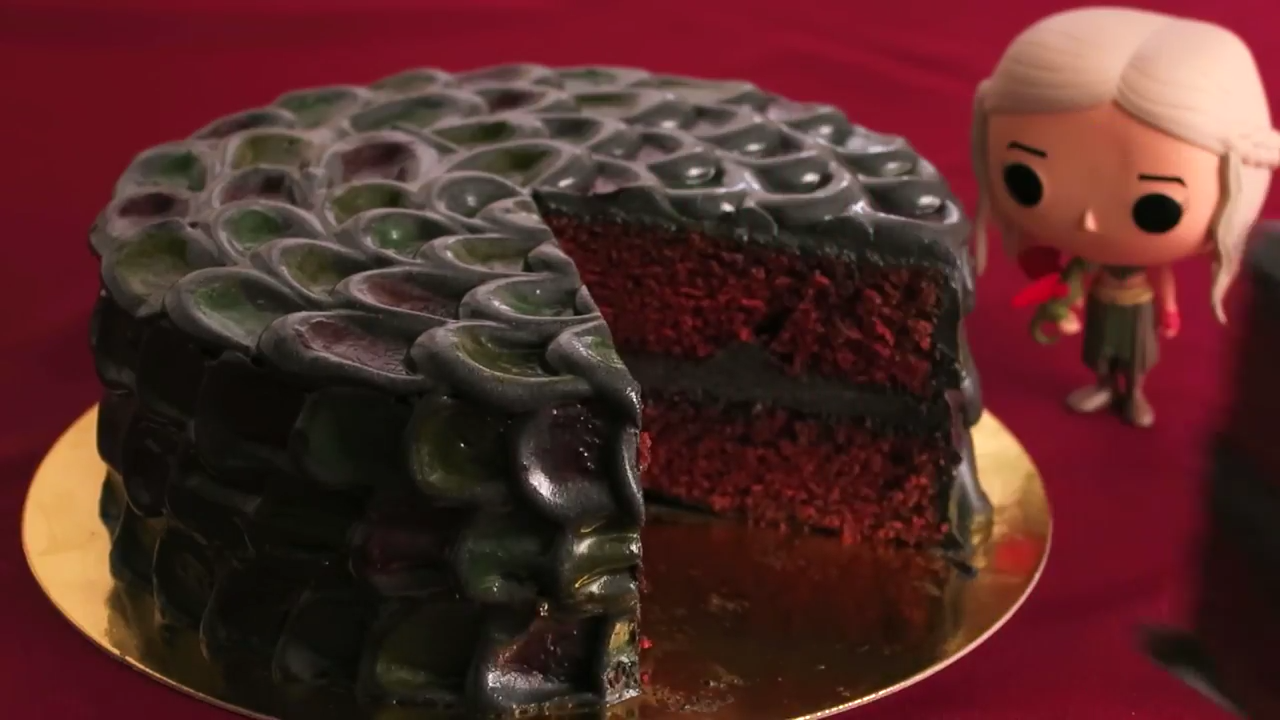 Tarta de Dragón de Juego de Tronos