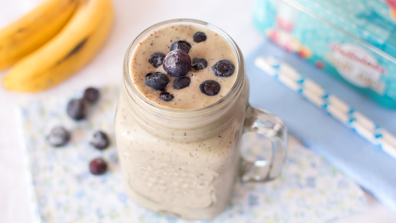 Batido saludable de Espinacas y Arándanos