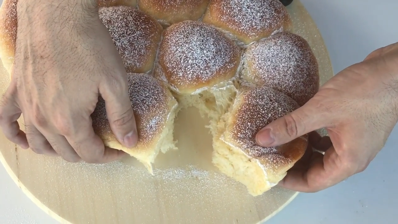 Receta Facil De Pan De Nata Super Esponjoso Receta Facil De Pan De Nata Super Esponjoso