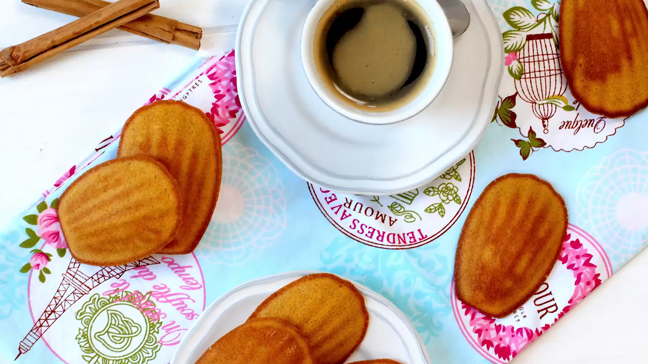 Madeleines de calabaza