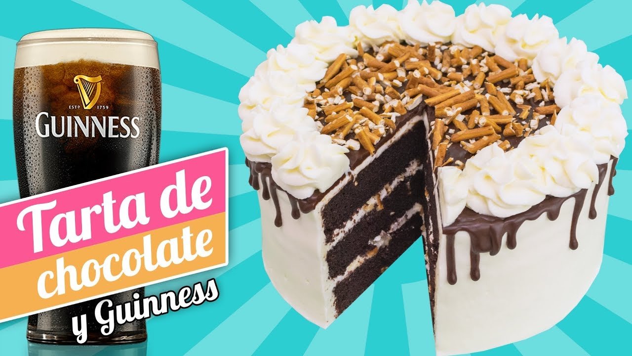 Tarta de chocolate y guinness
