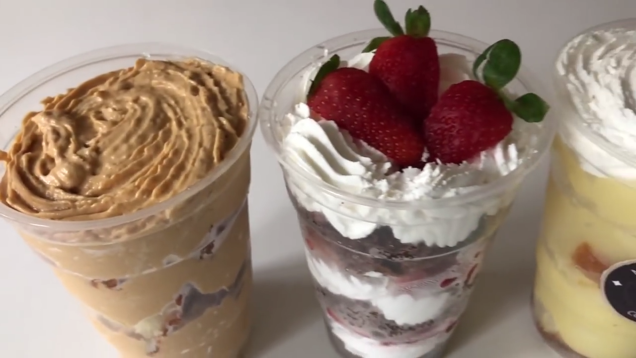 Postre en vaso