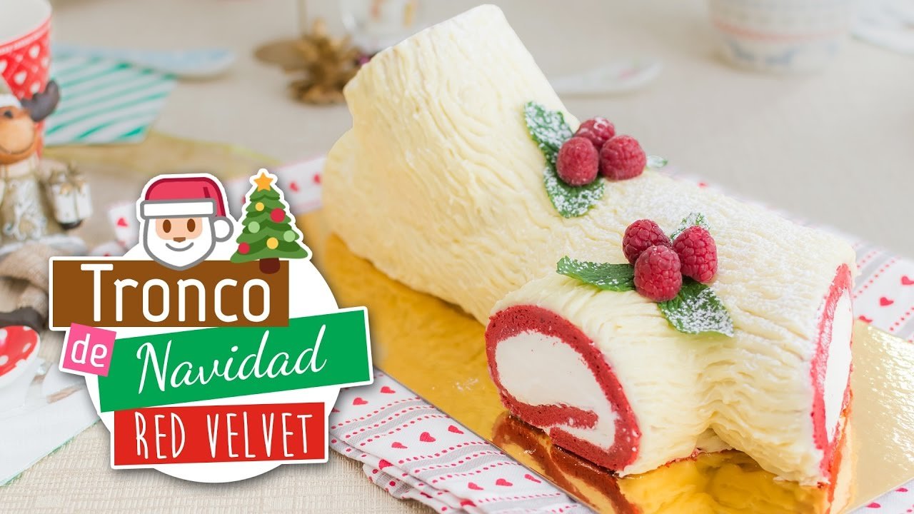 Tronco de Navidad Red Velvet