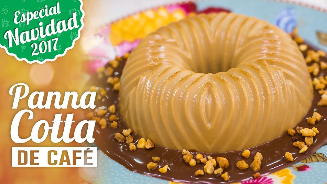 Panna cotta de café