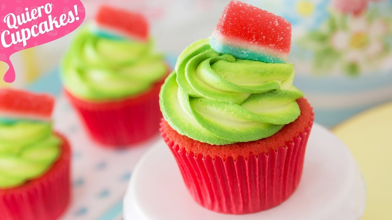 CUPCAKES DE SANDÍA
