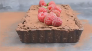 TARTA DE CHOCOLATE FACIL, RÁPIDA Y SALUDABLE