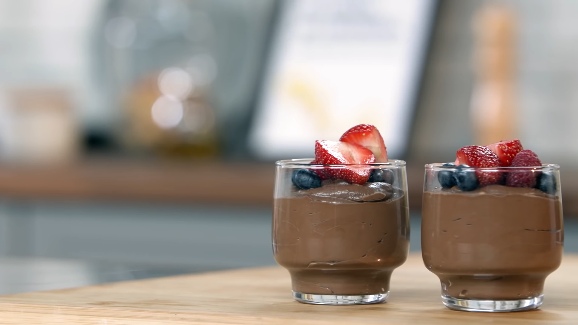 Mousse de chocolate vegana y muy saludable