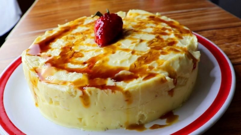 Postre fácil con leche y maizena