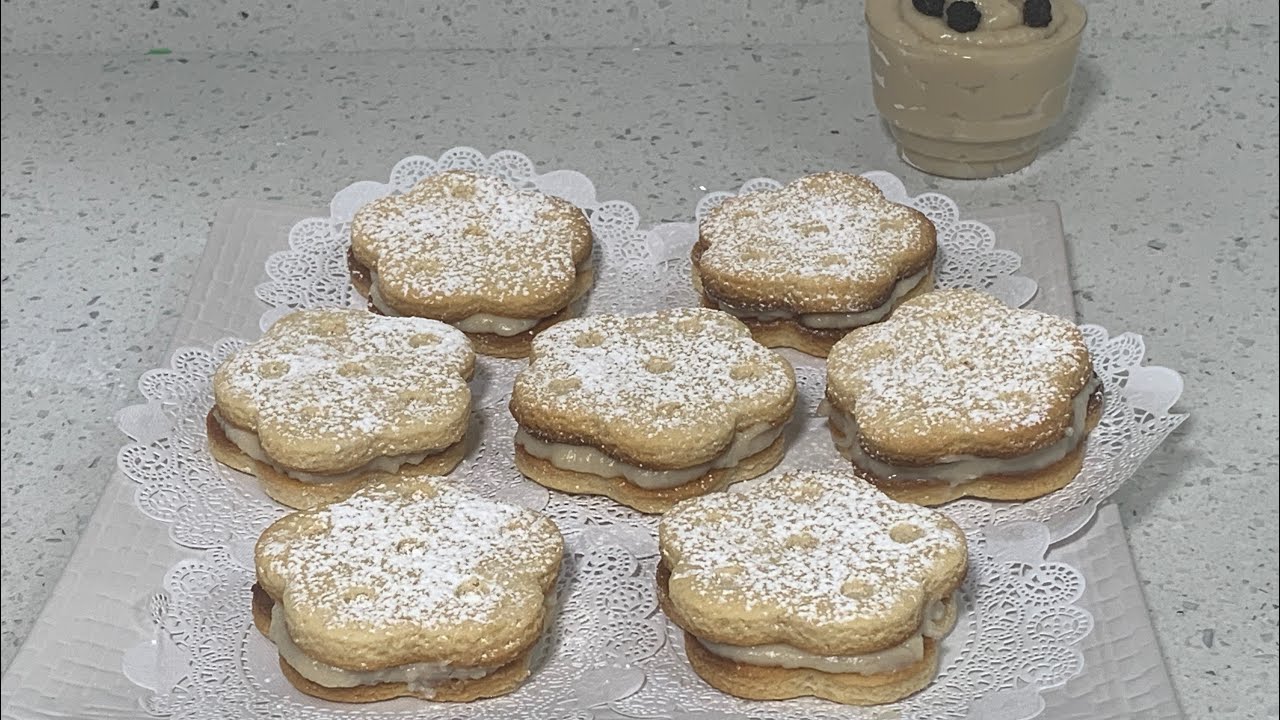 Galletas sándwich de limon