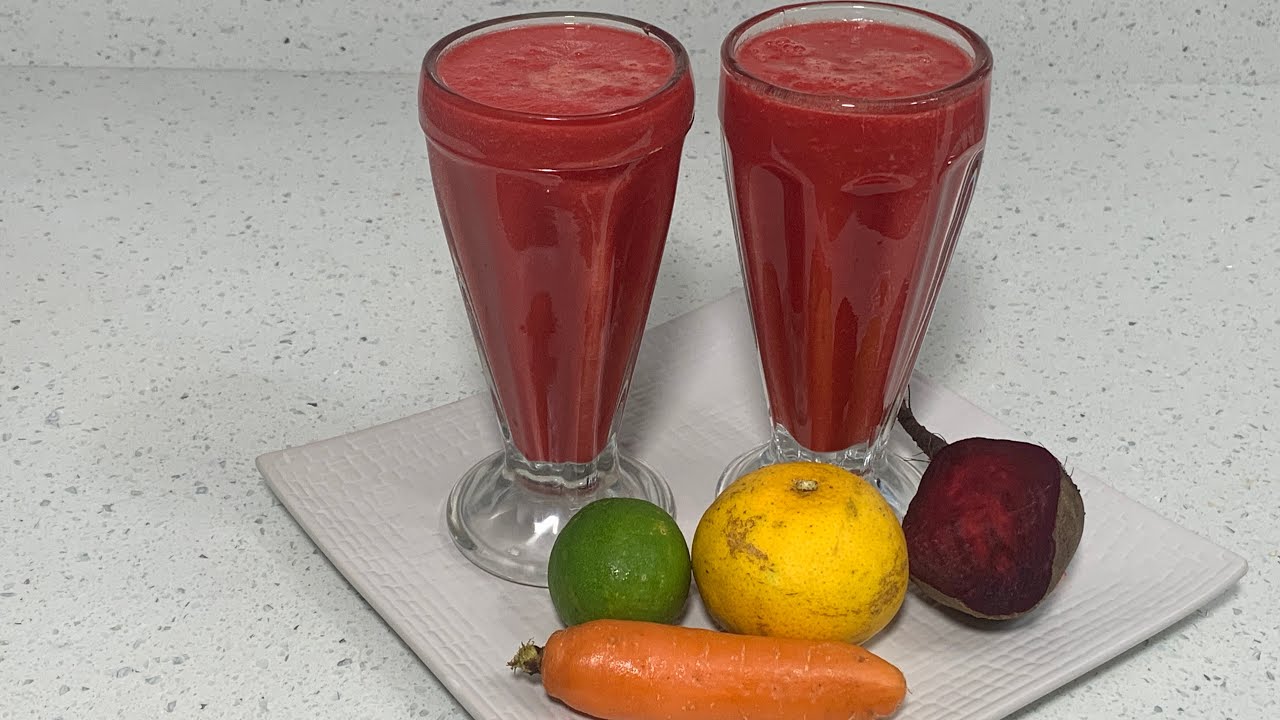 Jugo saludable para prevenir gripe y resfriados