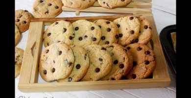 Cookies con chispas de chocolate