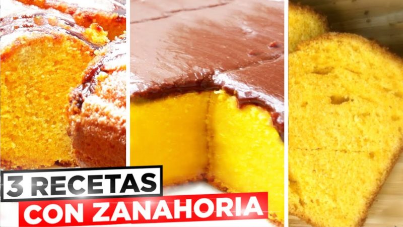 Postres de zanahoria