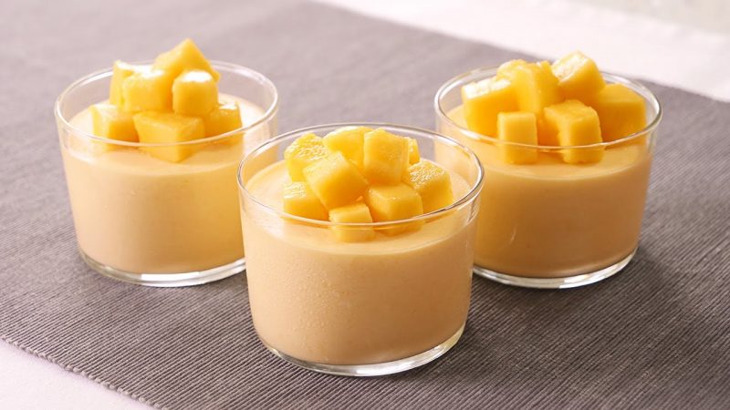 Mousse de mango