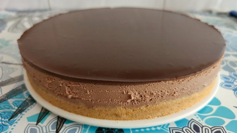 Cheesecake de chocolate
