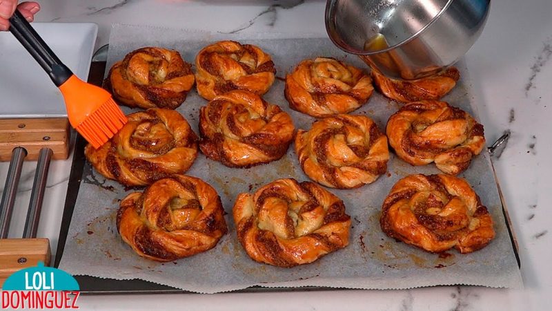 Pasteles de hojaldre