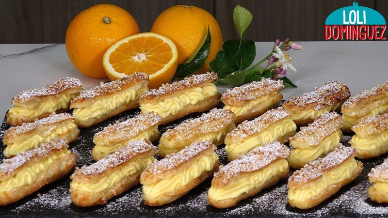 Pastelitos de naranja