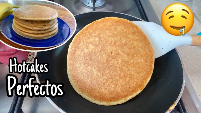 Hotcakes de avena y plátano