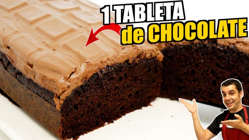 Pastel de chocolate irresistible
