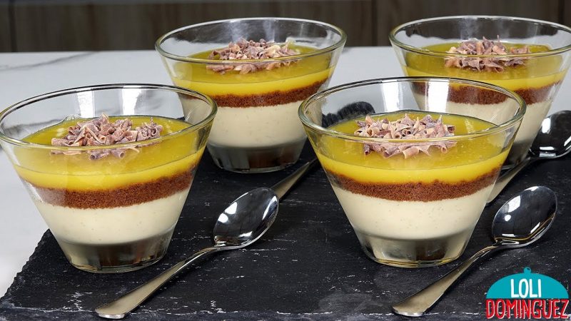 Postre sin gelatina