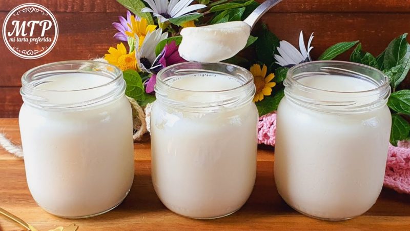 Yogur de leche condensada