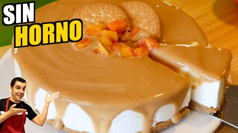 Pastel sin horno con galletas